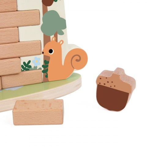 Classic World CLASSIC WORLD Gra Zręcznościowa Sprytna Wiewiórka Spadający Żołądź