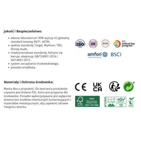 Classic World CLASSIC WORLD Układanka Magnetyczna Zwierzęta Tablica Klocki Puzzle Pamięć 66 el.