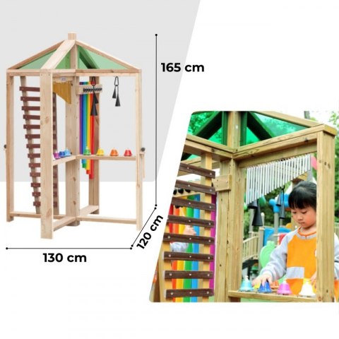 Classic World EDU CLASSIC WORLD EDU Muzyczny Drewniany Plac Zabaw XXL