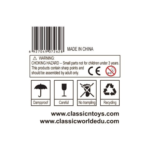 Classic World EDU CLASSIC WORLD EDU Zestaw Konstrukcyjny XXL Droga Wody STEM