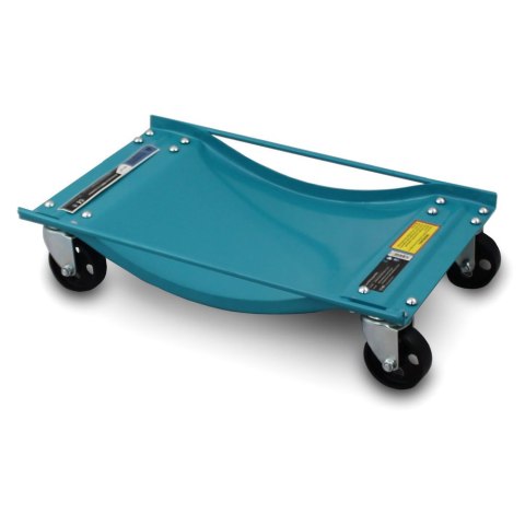 E-hurtownia Wózki manewrowe do auta 2x 450 kg stalowe koła 75 mm garaż warsztat