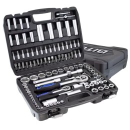 E-hurtownia Zestaw kluczy nasadowych 108 el crv bituxx grzechotki torx w walizce