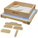 Masterkidz MASTERKIDZ Rama Sensoryczna - Panel LED + Zestaw Akcesoriów Do Zabawy w Piasku