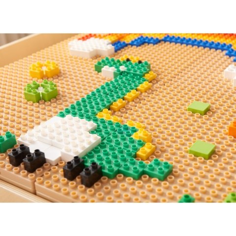 Masterkidz MASTERKIDZ Zestaw Klocków Konstrukcyjnych STEM 563 el. z Nakładkami na Panel 4 szt.