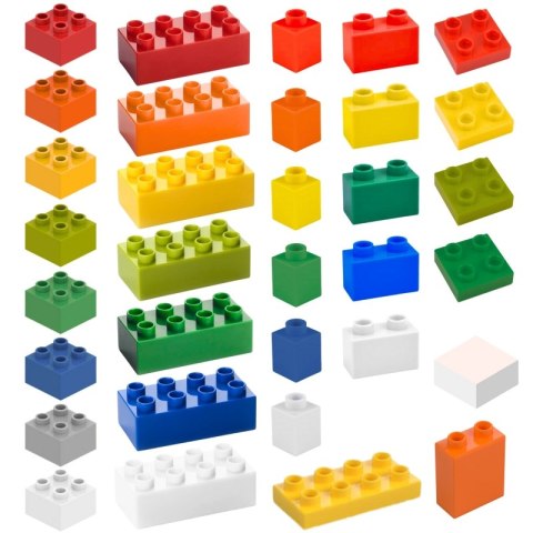 Masterkidz MASTERKIDZ Zestaw Klocków Konstrukcyjnych STEM 563 el. z Nakładkami na Panel 4 szt.