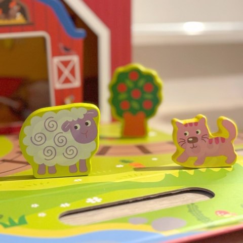Tooky Toy TOOKY TOY Drewniana Farma w Walizce Figurki Pojazdy Tooky Toy TOOKY TOY Drewniana Farma w Walizce Figurki Pojazdy