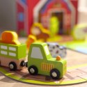 Tooky Toy TOOKY TOY Drewniana Farma w Walizce Figurki Pojazdy