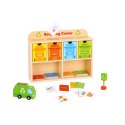 Tooky Toy TOOKY TOY Drewniane Centrum Recyklingu Edukacyjny Sorter
