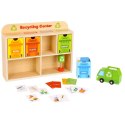 Tooky Toy TOOKY TOY Drewniane Centrum Recyklingu Edukacyjny Sorter