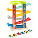 Tooky Toy TOOKY TOY Kolorowa Zjeżdżalnia Tor Dla Samochodów