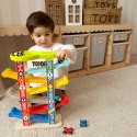 Tooky Toy TOOKY TOY Kolorowa Zjeżdżalnia Tor Dla Samochodów