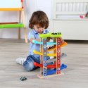 Tooky Toy TOOKY TOY Kolorowa Zjeżdżalnia Tor Dla Samochodów