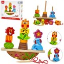 Tooky Toy TOOKY TOY Układanka Balansująca Zwierzęta