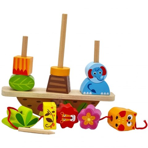 Tooky Toy TOOKY TOY Układanka Balansująca Zwierzęta Tooky Toy TOOKY TOY Układanka Balansująca Zwierzęta