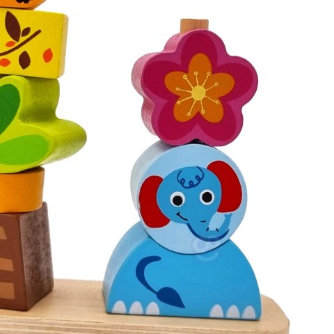 Tooky Toy TOOKY TOY Układanka Balansująca Zwierzęta Tooky Toy TOOKY TOY Układanka Balansująca Zwierzęta