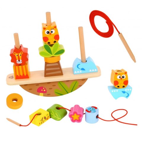 Tooky Toy TOOKY TOY Układanka Balansująca Zwierzęta Tooky Toy TOOKY TOY Układanka Balansująca Zwierzęta