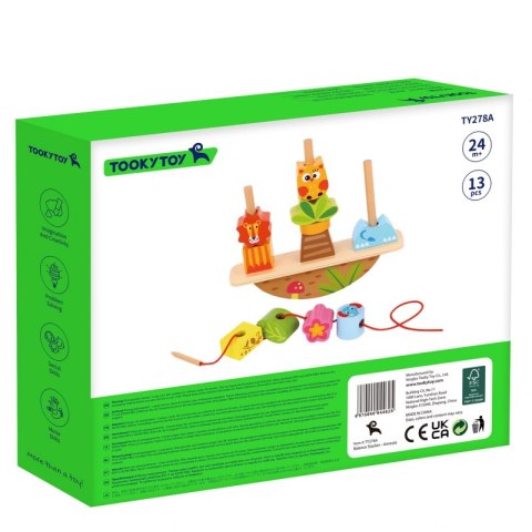Tooky Toy TOOKY TOY Układanka Balansująca Zwierzęta Tooky Toy TOOKY TOY Układanka Balansująca Zwierzęta