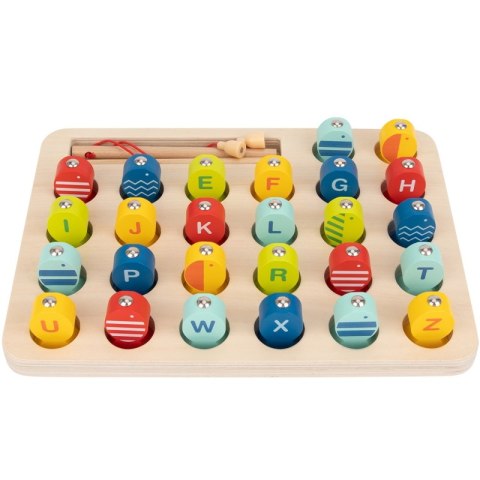 Tooky Toy Tooky Toy Drewniana Gra Łowienie Rybek Nauka Literek 29 el. Tooky Toy Tooky Toy Drewniana Gra Łowienie Rybek Nauka Literek 29 el.