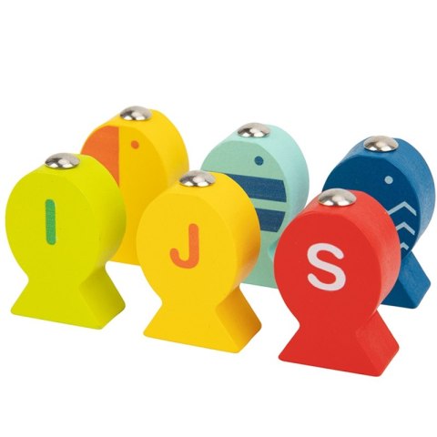 Tooky Toy Tooky Toy Drewniana Gra Łowienie Rybek Nauka Literek 29 el. Tooky Toy Tooky Toy Drewniana Gra Łowienie Rybek Nauka Literek 29 el.