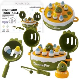 Woopie WOOPIE Gra Zręcznościowa Łowienie Dinozaurów 4w1 Katapulta