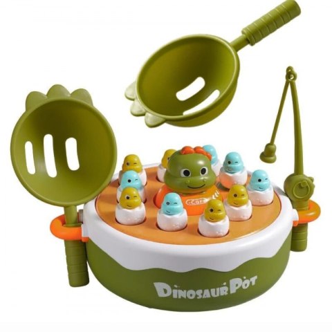 Woopie WOOPIE Gra Zręcznościowa Łowienie Dinozaurów 4w1 Katapulta