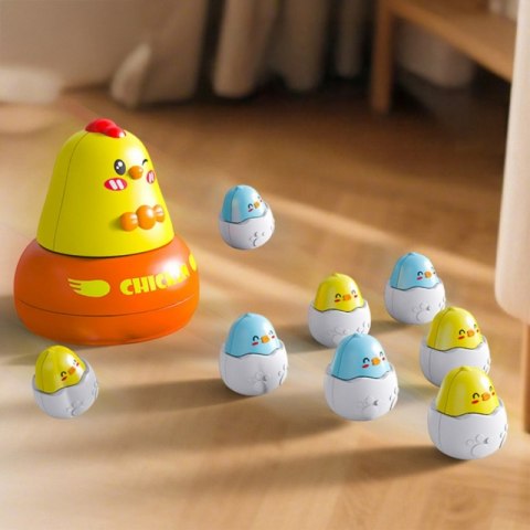 Woopie WOOPIE Gra Zręcznościowa Łowienie Kurczaczków 4w1 Katapulta