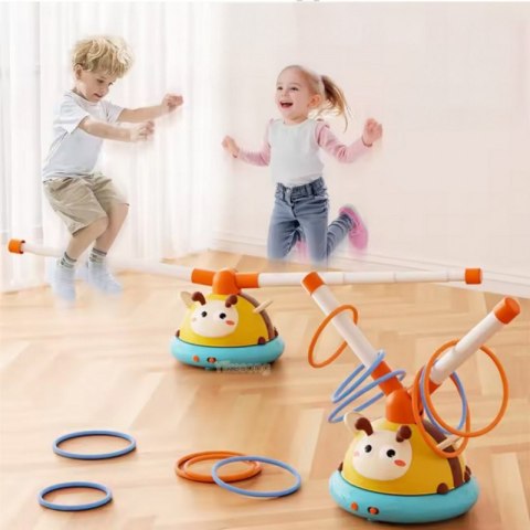 Woopie WOOPIE Gra Zręcznościowa Skakanka Automatyczna 2w1 Rzut do Celu Pszczółka