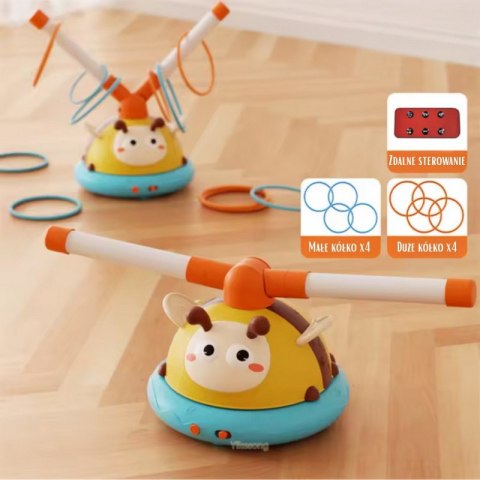 Woopie WOOPIE Gra Zręcznościowa Skakanka Automatyczna 2w1 Rzut do Celu Pszczółka