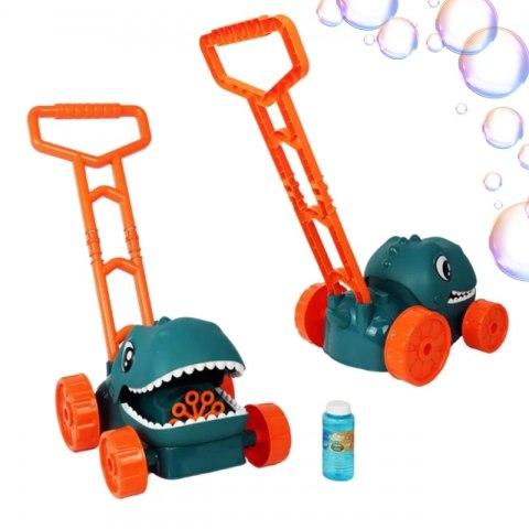 Woopie WOOPIE Kosiarka Ogrodowa Dino na Bańki Mydlane Dinozaur + Płyn