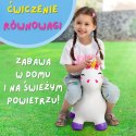 Woopie WOOPIE Skoczek Gumowy do Skakania Jednorożec Biały+ Pompka