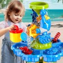 Woopie WOOPIE Stolik Wodny 2w1 Piaskownica Fontanna XXL Aquapark z Delfinem