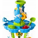 Woopie WOOPIE Stolik Wodny 2w1 Piaskownica Fontanna XXL Aquapark z Delfinem