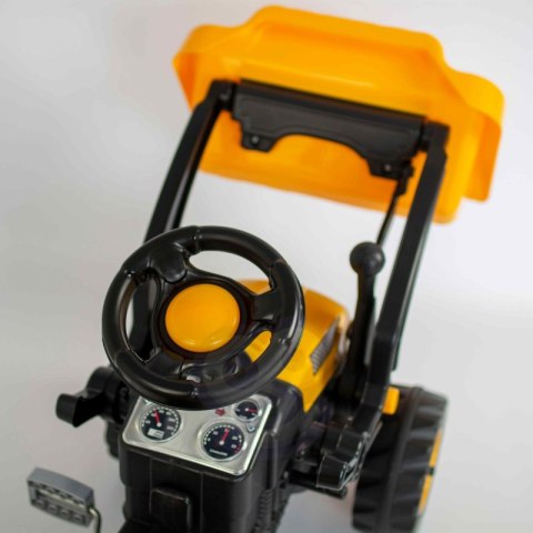 Woopie WOOPIE Traktor Na Pedały Farmer MaxTrac Classic Łyżka Spychacz