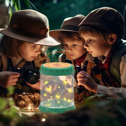 Woopie WOOPIE Zestaw Małego Odkrywcy Natury Siatka na Owazdy Motyle Pojemnik na Ryby