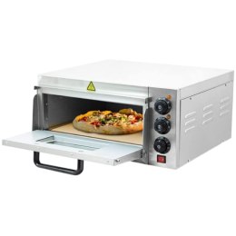Bituxx Piec Elektryczny Uniwersalny 2000W do Pizzy Chleba 350°C Kamień Szamotowy