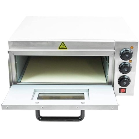 Bituxx Piec Elektryczny Uniwersalny 2000W do Pizzy Chleba 350°C Kamień Szamotowy