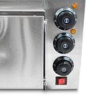 Bituxx Piec Elektryczny Uniwersalny 2000W do Pizzy Chleba 350°C Kamień Szamotowy