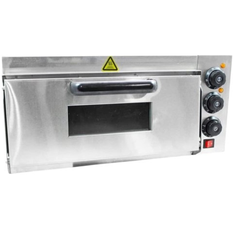 Bituxx Piec Elektryczny Uniwersalny 2000W do Pizzy Chleba 350°C Kamień Szamotowy