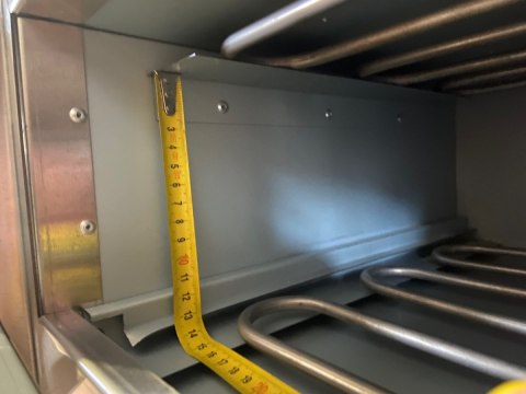 Bituxx Piec Elektryczny Uniwersalny 2000W do Pizzy Chleba 350°C Kamień Szamotowy