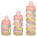 Butelka na wodę bidon silikonowy składany z uchwytem BPA FREE 500ml tęczowy Kik Sp. z o. o. Sp. k.