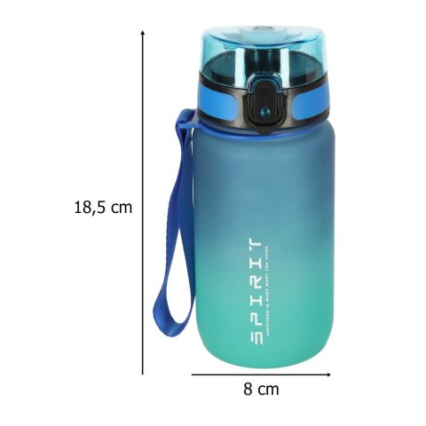 Butelka na wodę bidon z ustnikiem sportowy BPA FREE 600ml niebiesko-zielony Kik Sp. z o. o. Sp. k.
