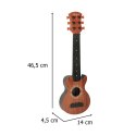Gitara klasyczna dla dzieci drewniana 6 strun 18 cali 46,5cm Kik Sp. z o. o. Sp. k.