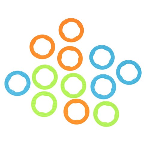 Gra sportowa zręcznościowa dla dzieci skakanka rzut do celu wyrzutnia biedronka 3w1 Kik Sp. z o. o. Sp. k.