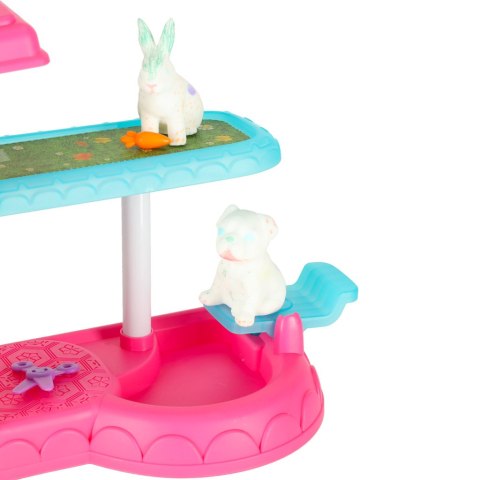 Hotel dla zwierząt domek spa dla psa kota zwierzątka akcesoria 26 elementów Kik Sp. z o. o. Sp. k.