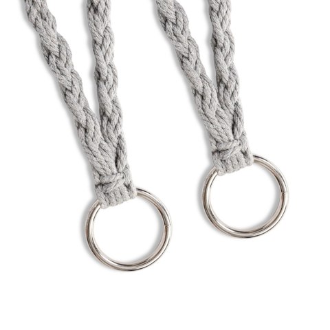 Huśtawka ogrodowa bocianie gniazdo z oparciem ogrodowa szare 80 cm 150 kg Kik Sp. z o. o. Sp. k.