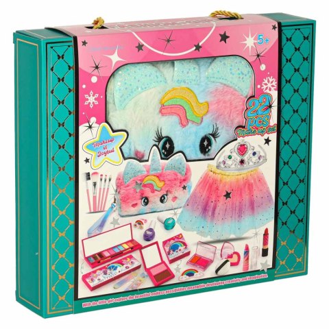 Kosmetyki do makijażu make up lakiery kosmetyczka spódniczka zestaw 22 elementy Kik Sp. z o. o. Sp. k.