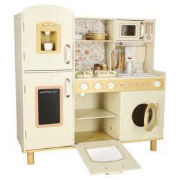 Kuchnia dla dzieci drewniana kran z wodą dźwięki światła 90cm Kik Sp. z o. o. Sp. k.