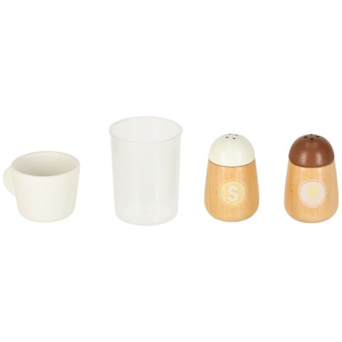 Kuchnia dla dzieci drewniana kran z wodą dźwięki światła 90cm Kik Sp. z o. o. Sp. k.