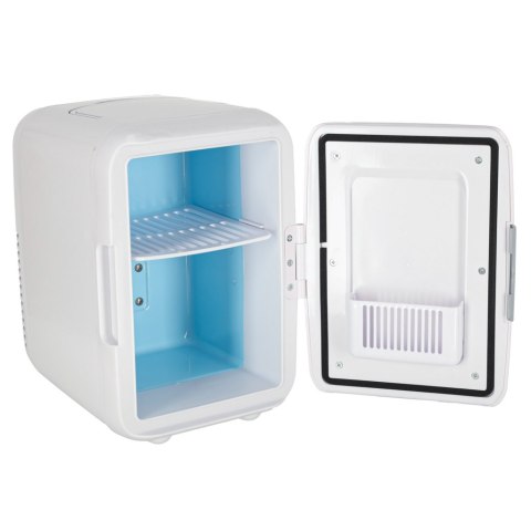 Lodówka turystyczna elektryczna samochodowa mini na jedzenie kosmetyki grzanie chłodzenie 2w1 4L biała Kik Sp. z o. o. Sp. k.
