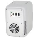 Lodówka turystyczna elektryczna samochodowa mini na jedzenie kosmetyki grzanie chłodzenie 2w1 4L biała Kik Sp. z o. o. Sp. k.